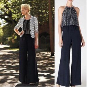 Anthropologie Laureate Lane Strung Spots Jumpsuit